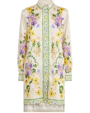 Mary Katrantzou Ecotwill Satin Verona Shirt - Metallic