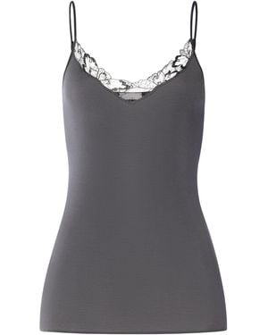 Hanro Cotton Belen Cami Top - Grey