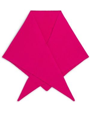 TBCo Large Cashmere Triangle Scarf - Pink