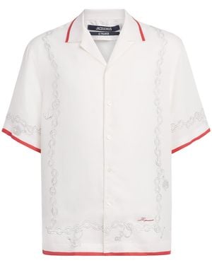 Jacquemus Printed Cocktail Shirt - White