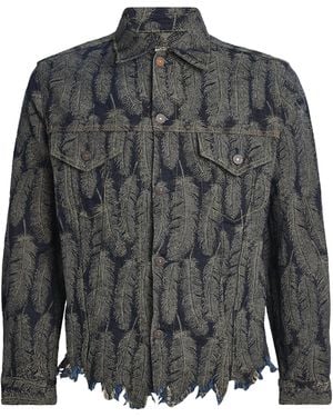 Kapital Magpie Denim Jacket - Gray