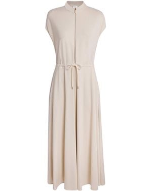 Eleventy Stretch-Jersey Maxi Dress - Natural