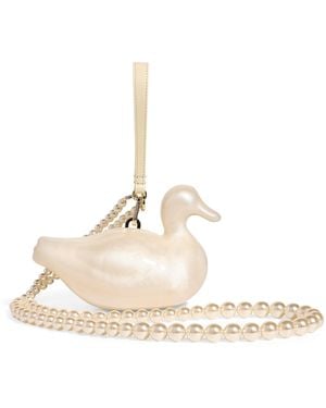 Simone Rocha Duck Clutch Bag - Natural