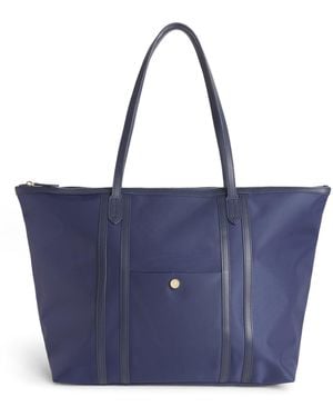 Harrods Nylon Jetsetter Tote Bag - Blue