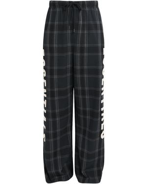 Fear Of God Flannel Check Lounge Trousers - Black