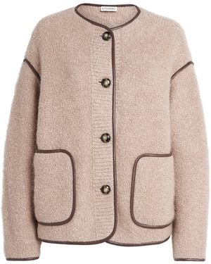 Altuzarra Alpaca-Blend Irving Jacket - Natural