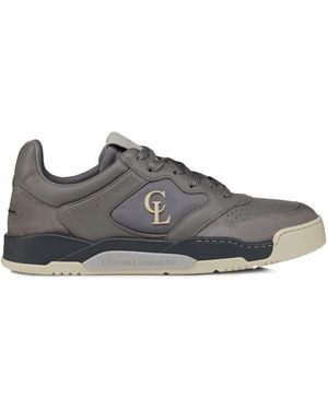 Christian Louboutin Bsktball 1 Retro Low Trainers - Grey
