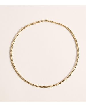 Astrid & Miyu Bold Essential Curb Chain Necklace - Natural