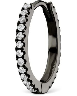 Maria Tash And Diamond Eternity Ring Earring - Black