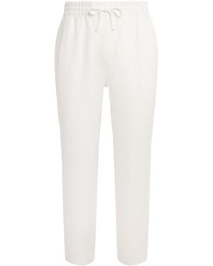CHE Linen Avila Drawstring Chinos - White