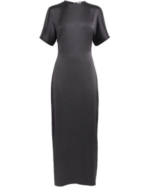 FFORME Satin Imogen Maxi Dress - Black