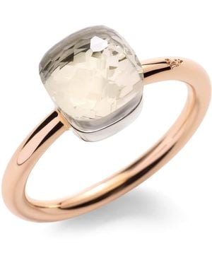 Pomellato Mixed And Topaz Nudo Petit Ring - Brown