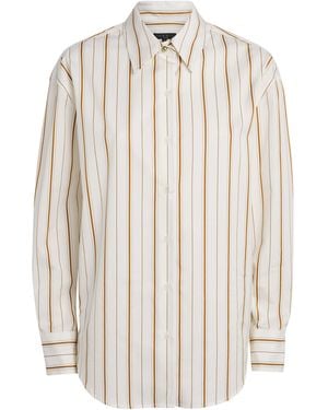 Rag & Bone Cotton Stripe Jessica Shirt - White