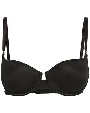 Maison Lejaby Padded Balconette Bra - Black