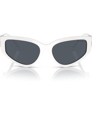 Tiffany & Co. Acetate Oval Sunglasses - Grey
