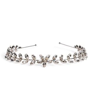 Jennifer Behr Crystal-Embellished Vianca Headband - Metallic