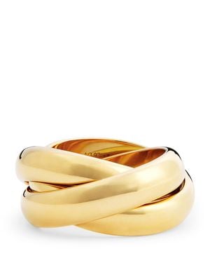LIE STUDIO Plated The Sofie Ring - Metallic