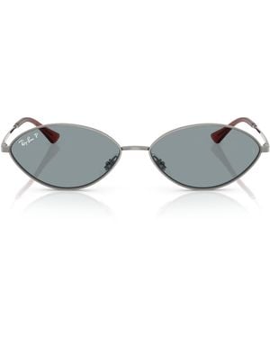 Ray-Ban Rb3757 Kai Bio-Based Oval Sunglasses - Gray