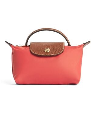 Longchamp Le Pliage Original Pouch - Red
