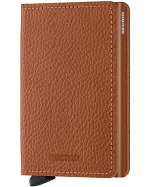 Secrid Veg Leather Slimwallet - Brown