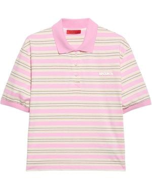 MAX&Co. Cotton Stripe Shirt - Pink