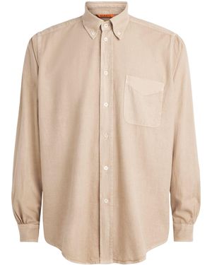 Barena Flannel Shirt - Natural