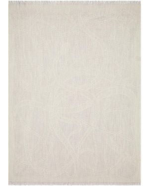 BVLGARI Wool Serpenti Mega Scarf - Natural