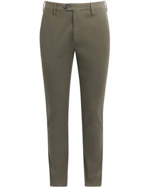 Canali Stretch-Cotton Straight Chinos - Grey