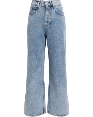 Claudie Pierlot Wide-Leg Jeans - Blue