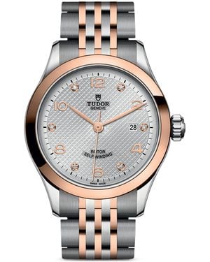Tudor 1926 Stainless Steel, Rose And Diamond Watch - Grey
