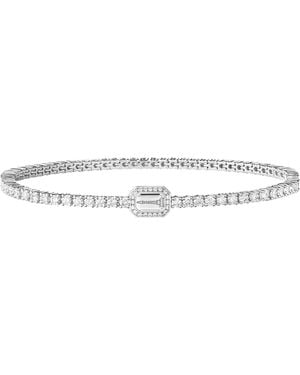 Boucheron And Diamond Rivière Vendôme Bracelet - White