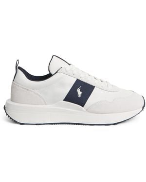 Polo Ralph Lauren Suede Train 89 Trainers - White