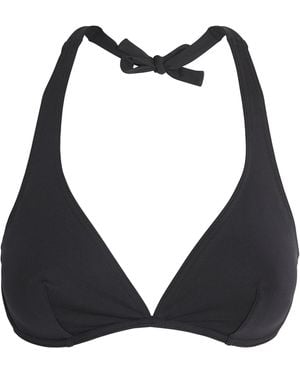 Eres Initiale Underwired Halterneck Bikini Top - Black