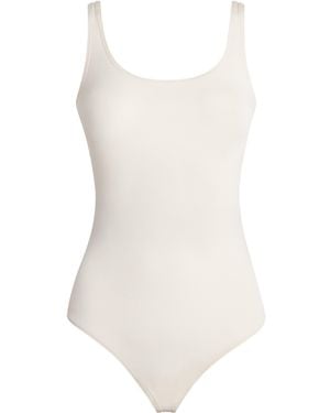 Wolford Cotton-Blend Jamaika Bodysuit - White