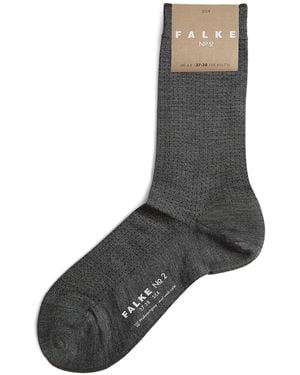 FALKE Silk-Rich No.2 Socks - Gray