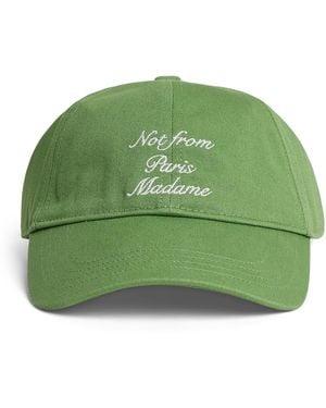 Drole de Monsieur Cotton La Casquette Baseball Cap - Green