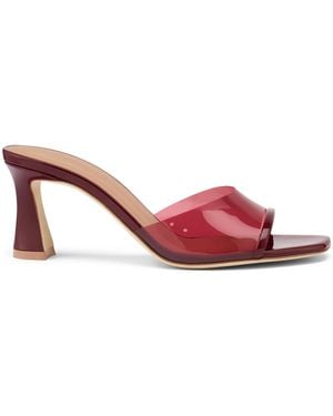 Malone Souliers Patent Leather Roxanne Heeled Mules 70 - Pink