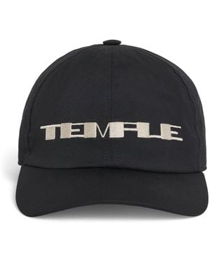 Rick Owens Temple Baseball Cap - Black