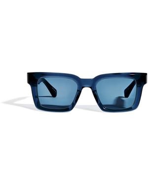 Matsuda Acetate Rectangular M1103 Sunglasses - Blue