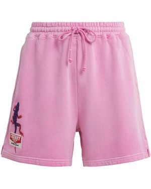 CHERRY LA Gecko Sweatshorts - Pink