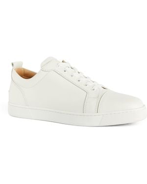 Christian Louboutin Rantulow Leather Trainer - White