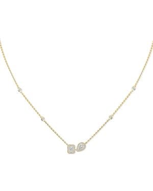 Messika My Twin And Diamond Necklace - Natural