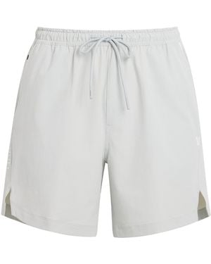 Vuori 7' Unlined Crosscourt Shorts - Gray