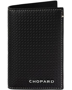 Chopard Leather Racing Card Holder - Black