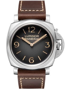 Panerai Stainless Steel Luminor Tre Giorni Watch - Metallic