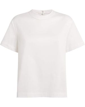 Nomadissem Cotton Dente Blanche T-Shirt - White