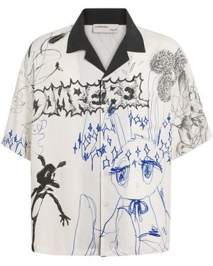 DOMREBEL Sketchbook Shirt - Gray