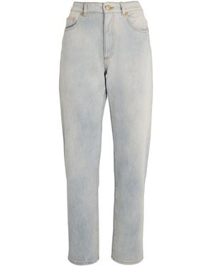 TOVE Kobe Tapered Straight Jeans - Grey