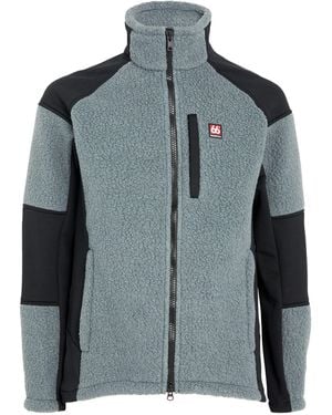 66 North Technical Shearling Tindur Fleece Jacket - Grey
