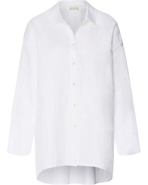 Hanro Linen-Cotton Essentials Shirt - White